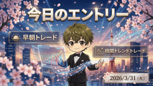 FX早朝トレード 相関トレンド戦略 2026年3月31日 ドル円 ユーロ円 ポンド円の分析イメージ